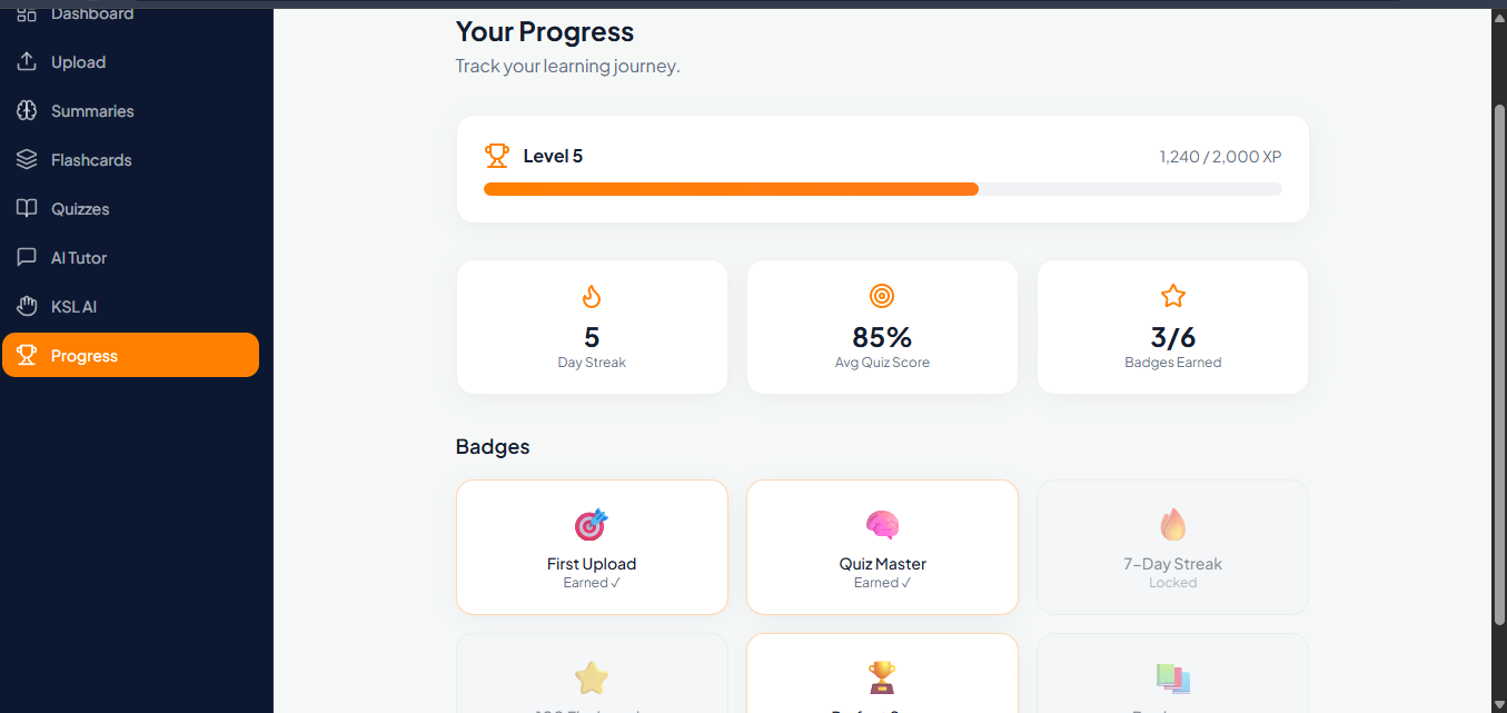 Track Your Progress