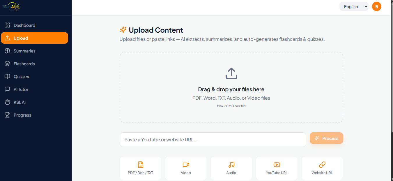 Upload Your Content